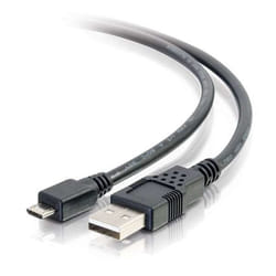 C2G 27395 câble USB 4,6 m USB 2.0 USB A Micro-USB B Noir