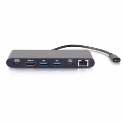 C2G 28845 station d'accueil Avec fil USB 3.2 Gen 1 (3.1 Gen 1) Type-C Noir
