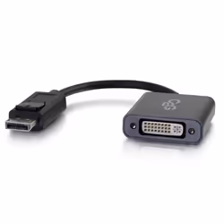 C2G 54317, DisplayPort, DVI-D, Mâle, Femelle, 4096 x 2160 pixels, Noir