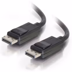 C2G 6ft. DisplayPort m/m, 1,82 m, DisplayPort, DisplayPort, Noir, Polyvinyl chloride (PVC), Mâle/Mâle