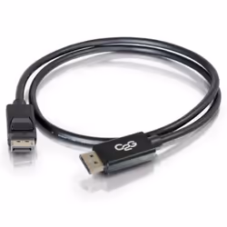 C2G 6ft. DisplayPort m/m 1,82 m Noir