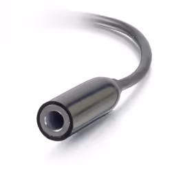 C2G 54426 câble de téléphone portable Noir 0,09 m USB-C 3,5 mm - Vue supplémentaire 4