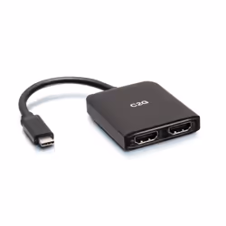 C2G Concentrateur MST USB-C vers double HDMI - 4K
