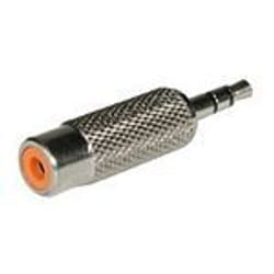 C2G Stereo/RCA Adapter 3.5mm Stereo M RCA FM Argent