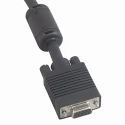 C2G 7m Monitor HD15 M/F cable câble VGA VGA (D-Sub) Noir