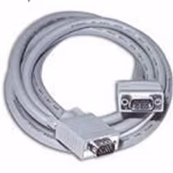 C2G 7m Monitor HD15 M/M cable, 7 m, VGA (D-Sub), VGA (D-Sub), Gris, Mâle/Mâle, 861 g