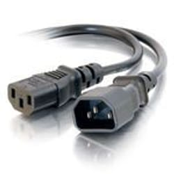 C2G 1.8m 14 AWG Noir 1,8 m
