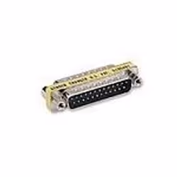 C2G DB25 M/M Mini Gender Changer, DB25-Pin, DB25-Pin