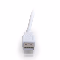 C2G Câble d'extension USB 2.0 mâle A vers femelle A de 3 M - Blanc