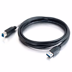 C2G 2m USB 3.0 câble USB USB 3.2 Gen 1 (3.1 Gen 1) USB A USB B Noir