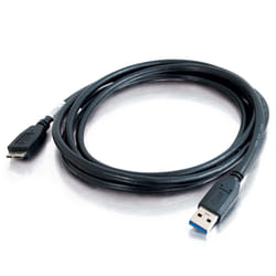 C2G 81684 câble USB 2 m USB 3.2 Gen 1 (3.1 Gen 1) USB A Micro-USB B Noir