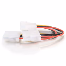 C2G Câble d'alimentation interne en Y un 5,25 po vers deux 5,25 po de 0,15 M