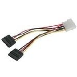 C2G SATA Power Adapter Cable câble SATA Noir