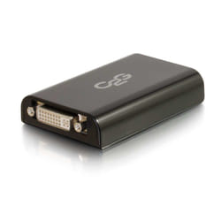 C2G 81931 adaptateur graphique USB 2560 x 1600 pixels Noir