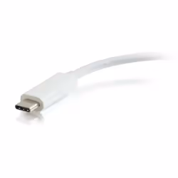 C2G 82409 station d'accueil USB 3.2 Gen 1 (3.1 Gen 1) Type-C Blanc