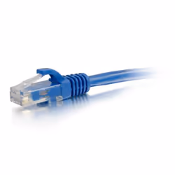 C2G Câble de raccordement pour réseau Cat5e UTP LSZH 1m - Bleu