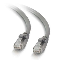 C2G Câble de raccordement pour réseau Cat5e UTP LSZH de 1,5 m - Gris