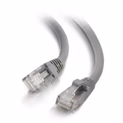 C2G Câble de raccordement pour réseau Cat6A UTP LSZH de 1 m - Gris, 1 m, Cat6a, U/UTP (UTP), RJ-45, RJ-45