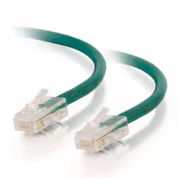 C2G Câble de raccordement réseau Cat5e sans gaine non blindé (UTP) de 2 M - Vert, 2 m, RJ-45, RJ-45