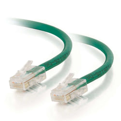 C2G Câble de raccordement réseau Cat5e sans gaine non blindé (UTP) de 2 M - Vert