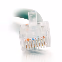 C2G Câble de raccordement réseau Cat5e sans gaine non blindé (UTP) de 2 M - Vert