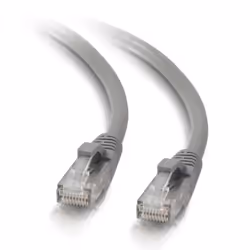 C2G Câble de raccordement réseau Cat5e avec gaine non blindé (UTP) de 0,5 M - Gris, 0,5 m, Cat5e, U/UTP (UTP), RJ-45, RJ-45