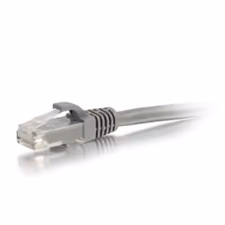 C2G Câble de raccordement réseau Cat5e avec gaine non blindé (UTP) de 0,5 M - Gris