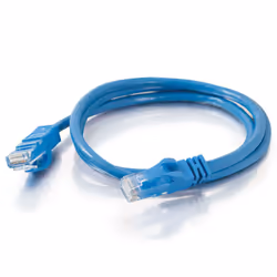 C2G Câble de raccordement réseau Cat6 avec gaine non blindé (UTP) de 2 M - Bleu - Vue supplémentaire 4