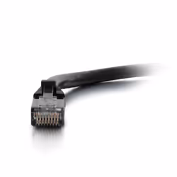 C2G Câble de raccordement réseau Cat6 avec gaine non blindé (UTP) de 1,5 M - Noir, 1,5 m, Cat6, RJ-45, RJ-45