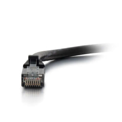 C2G Câble de raccordement réseau Cat6 avec gaine non blindé (UTP) de 1,5 M - Noir