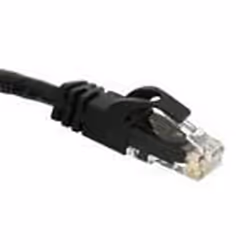 C2G Cat6 Snagless CrossOver UTP Patch Cable Black 1m, 1 m, Cat6, RJ-45, RJ-45