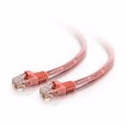 C2G Cat5e Snagless Patch Cable Pink 0.5m, 0,5 m, RJ-45, RJ-45