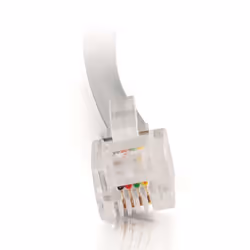 C2G 5m RJ11 6P4C Straight Modular Cable câble de signal Gris