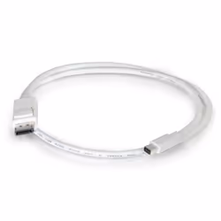 C2G 1m, Mini DisplayPort - DisplayPort Blanc