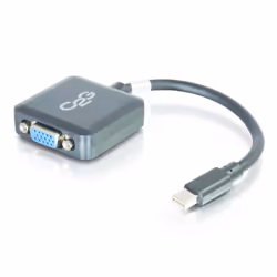 C2G 20cm Mini DisplayPort M / VGA F 0,2 m VGA (D-Sub) Noir - Vue supplémentaire 4