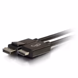 C2G 84325, 1 m, DisplayPort, HDMI, Mâle, Mâle, Noir