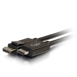 C2G 84325 câble vidéo et adaptateur 1 m DisplayPort HDMI Noir