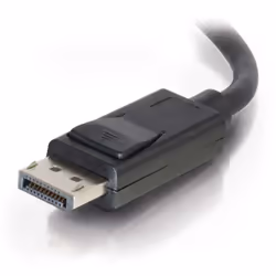 C2G 1m DisplayPort Cable with Latches 4K - 8K UHD M/M - Black Noir - Vue supplémentaire 4