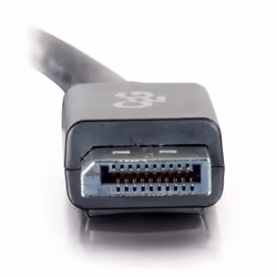 C2G 1m DisplayPort Cable with Latches 4K - 8K UHD M/M - Black Noir - Vue supplémentaire 5