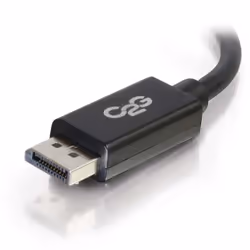 C2G 5m DisplayPort Cable with Latches 4K - 8K UHD M/M - Black Noir