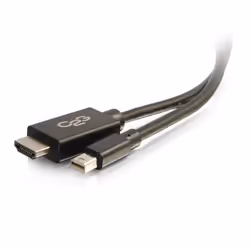 C2G 2 m MiniDP - HDMI, 2 m, Mini DisplayPort, HDMI, Mâle, Mâle, 1080p