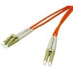 C2G 2m LC/LC LSZH Duplex 62.5/125 Multimode Fibre Patch Cable câble de fibre optique Orange