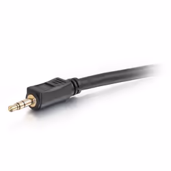 C2G 0.5m DB9 - 3.5mm m/m 3,5mm Noir