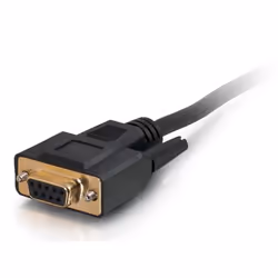 C2G 0.5m DB9 - 3.5mm m/f 3,5mm Noir