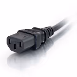 C2G Cordon d'alimentation RU AWG 16 (IEC320C13 à BS 1363) de 2 M - Vue supplémentaire 3