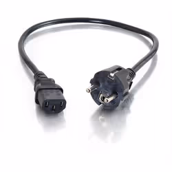 C2G 0.5m Universal Power Cord, 0,5 m