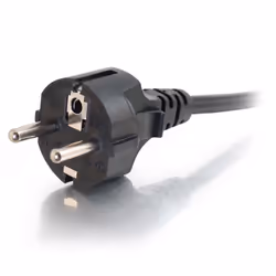 C2G Cordon d'alimentation européen AWG 16 (IEC320C13 à CEE7/7) de 3 M - Vue supplémentaire 4