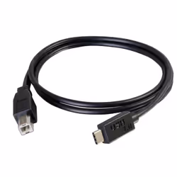 C2G USB 2.0, C - Standard B, 4m câble USB USB C USB B Noir