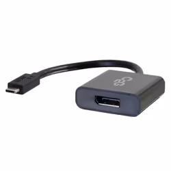 C2G USB-C/DisplayPort adaptateur graphique USB 3840 x 2160 pixels Noir