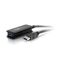 C2G Rallonge de câble actif USB 3.0 mâle USB-A vers femelle USB-A de 5 m
